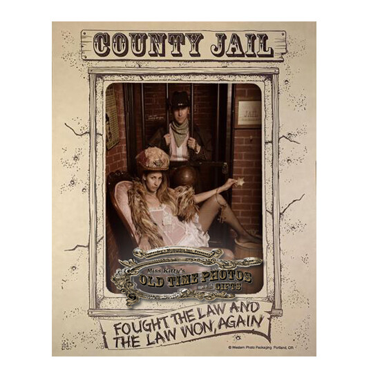 County Jail Poster Mat - SALE BOGO