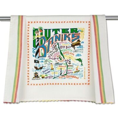 Outer Banks Dish Towel Outer Banks Dish Towel