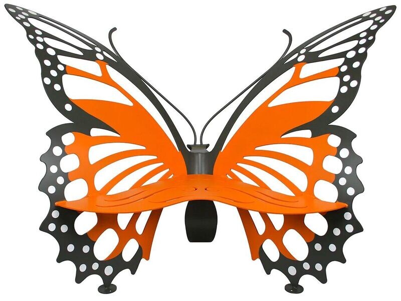 Butterfly Bench by Cricket Forge