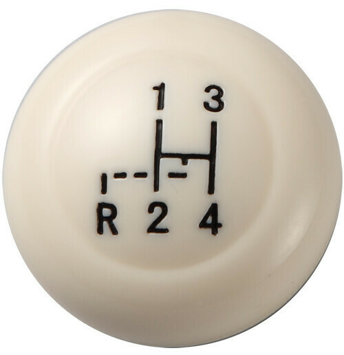 IVORY SHIFT KNOB FOR VW BUG BUS TYPE 3 KARMANN GHIA