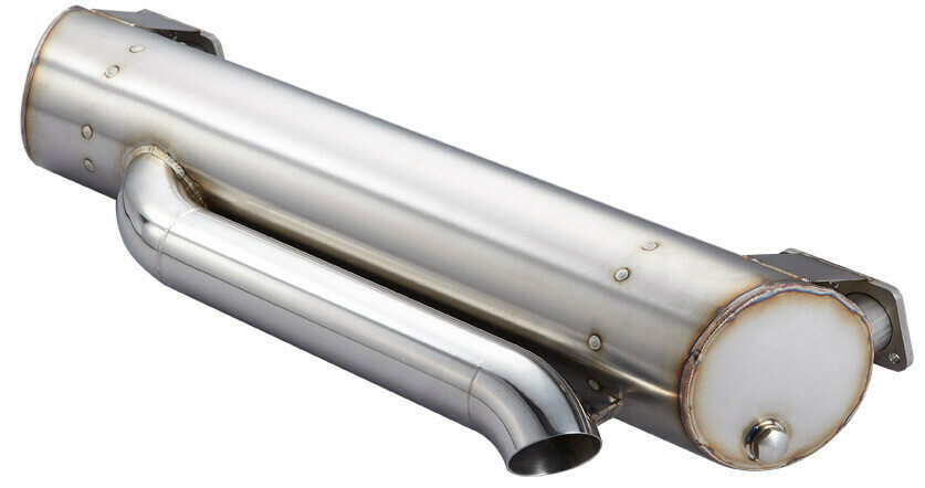 HIDDEN TAIL PIPE SUPER FLOW MUFFLER FOR BAYWINDOW BUS UP TO 2400