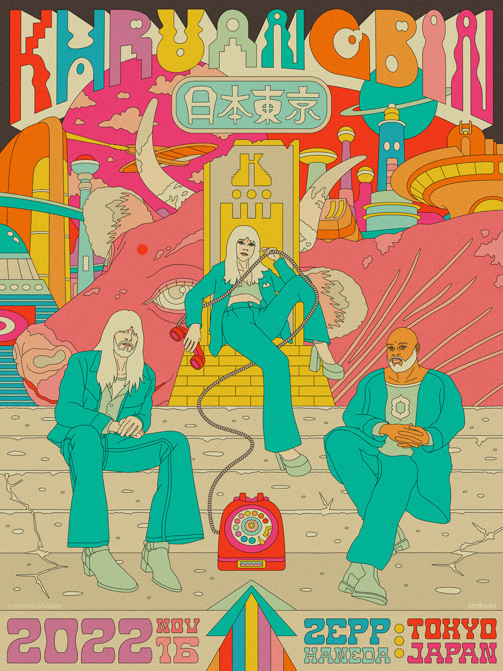 Khruangbin Live in Tokyo