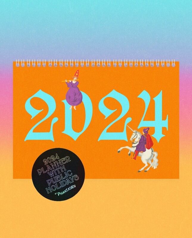 Phantasien 2024 Weekly Planner