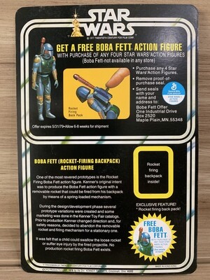 Carded Rocket Fett (Painted Purple J-Slot)