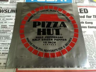 Back to the Future 2 - Pizza Hut Foil Bag Prop