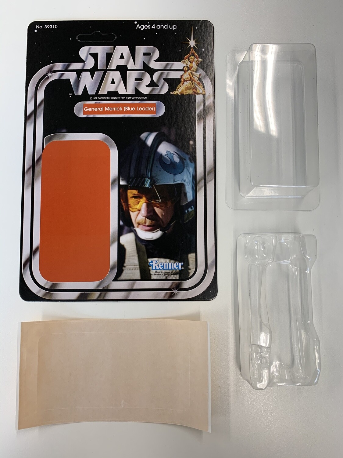 GENERAL MERRICK BLUE LEADER (X-WING PILOT) CARD KIT