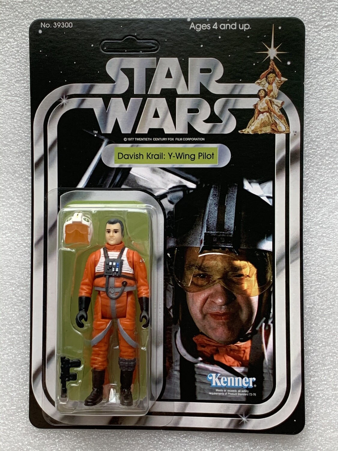 CARDED DAVISH KRAIL (GOLD 5 Y-WING PILOT)