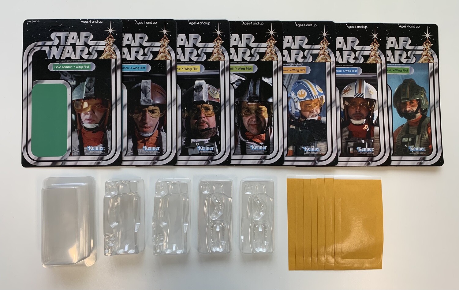 7 Card Kits (Wave 2 X-Wing Pilots)