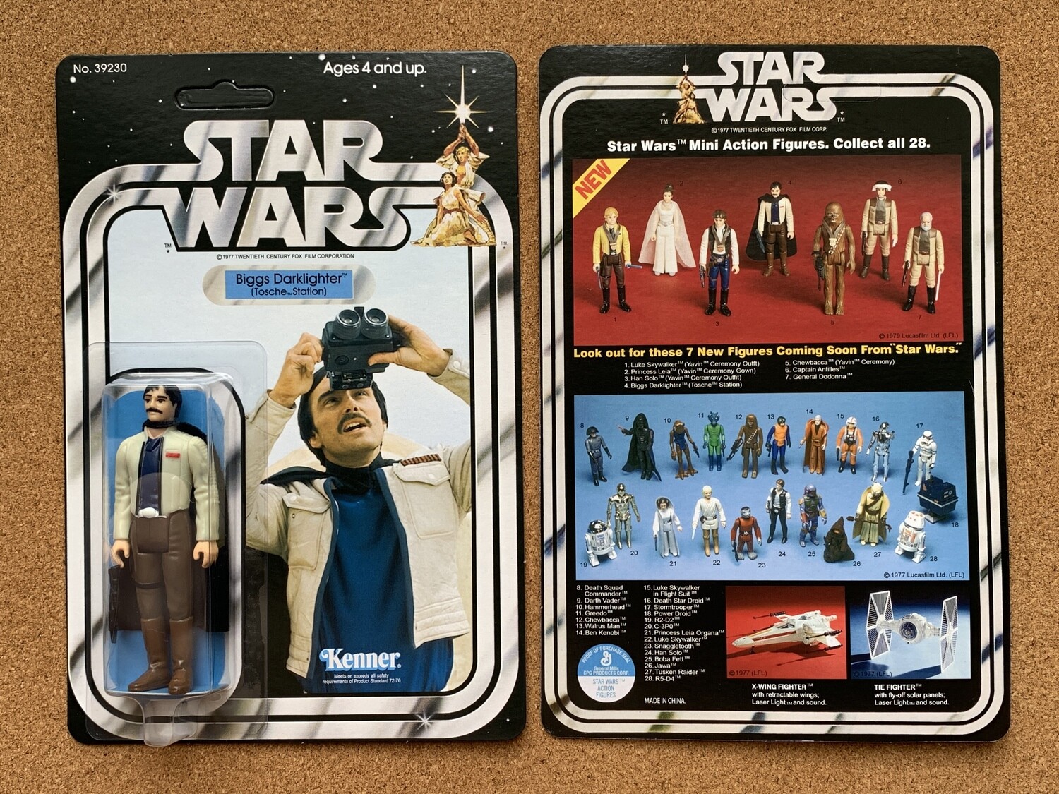 CARDED BIGGS DARKLIGHTER (TOSHE STATION) FIGURE
