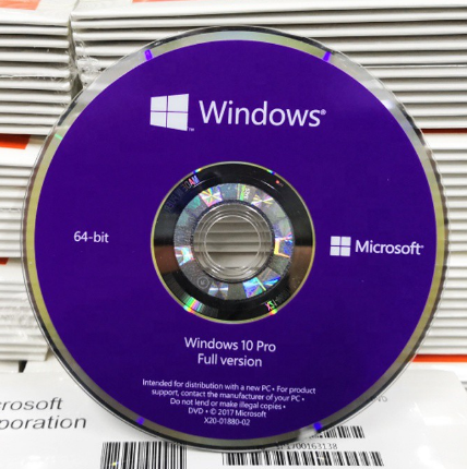 Microsoft Windows 10 Professional DVD Installer Package Genuine Retail  Version 100% Activate Online