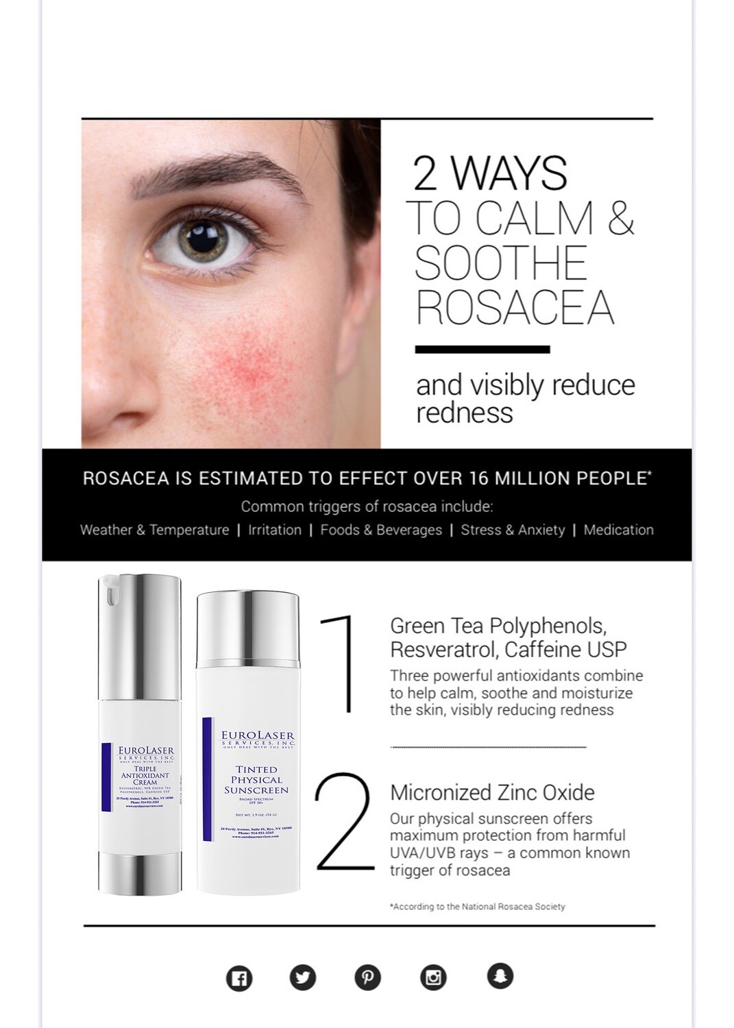 EuroLaser Triple Antioxidant Cream