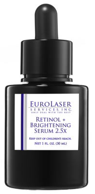 EuroLaser Concentrated Retinol + Brightening Serum 2.5x