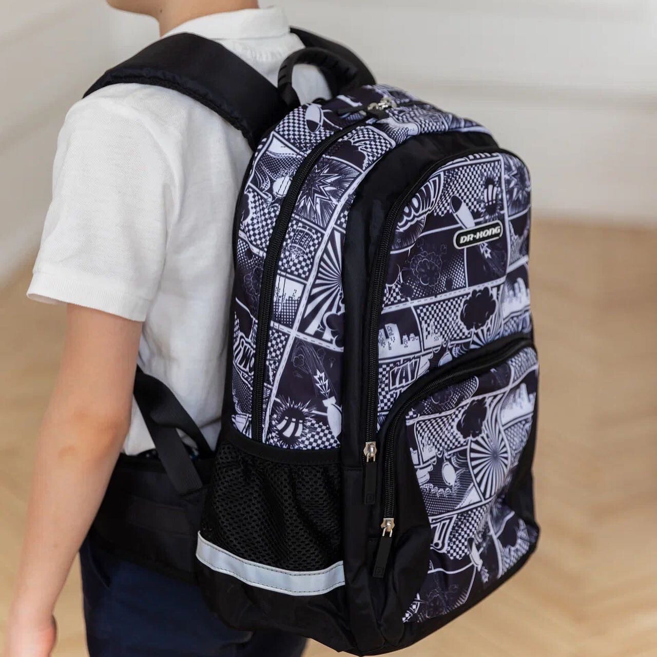 Школьный рюкзак DR.KONG Z 1234 для мальчиков на рост 130-150 см