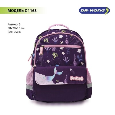 Школьный рюкзак DR.KONG Z 1163 для девочек на рост 110-130 см
