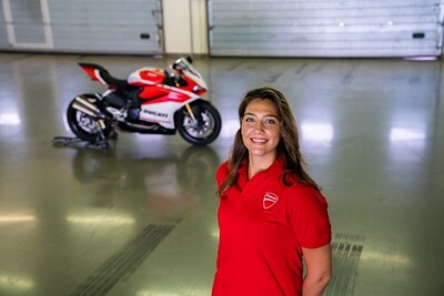 AKEEL Dania, First Saudi Female SuperBike Racer
