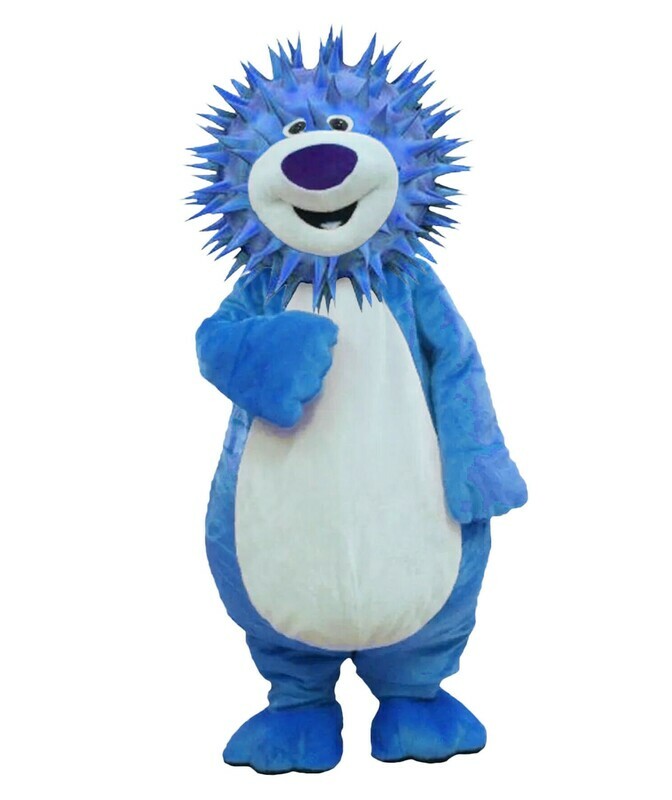 Super-Nouveau! Sidounours EN BLEU Maxi - 50cm
