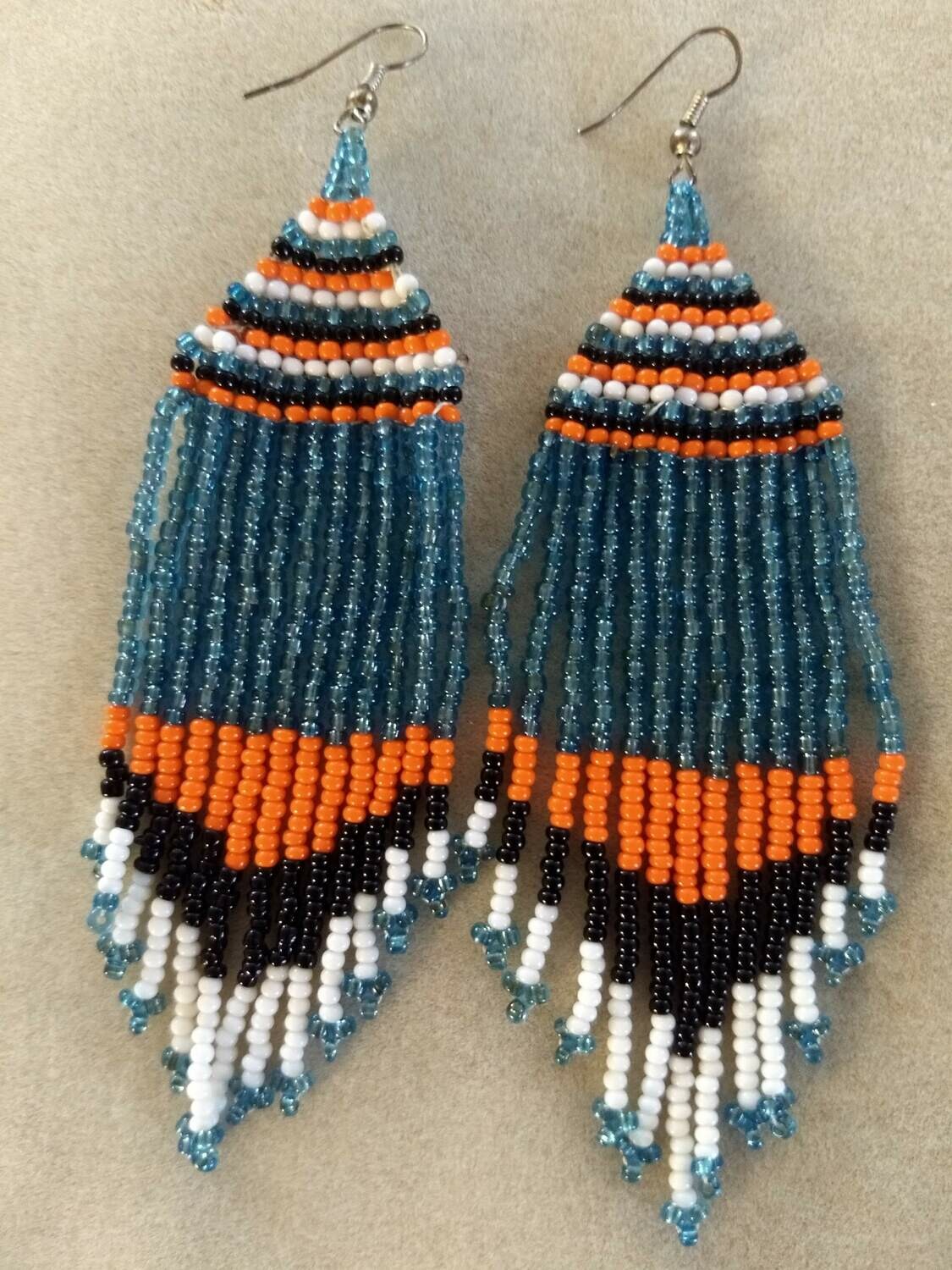 Hanging Beaded Earrings