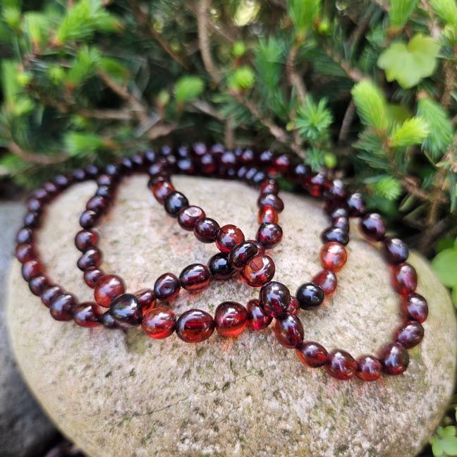 Red Amber Bracelet