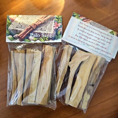 Palo Santo Smudging Sticks 4 sticks