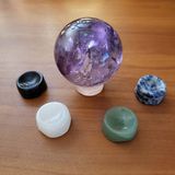 Gemstone Crystal Ball Holders