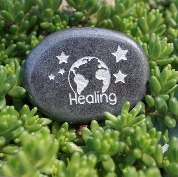 Healing Earth Palm Stone