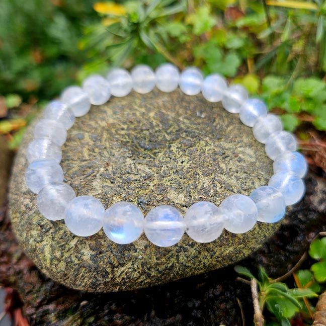 Rainbow Moonstone Bracelet AAA