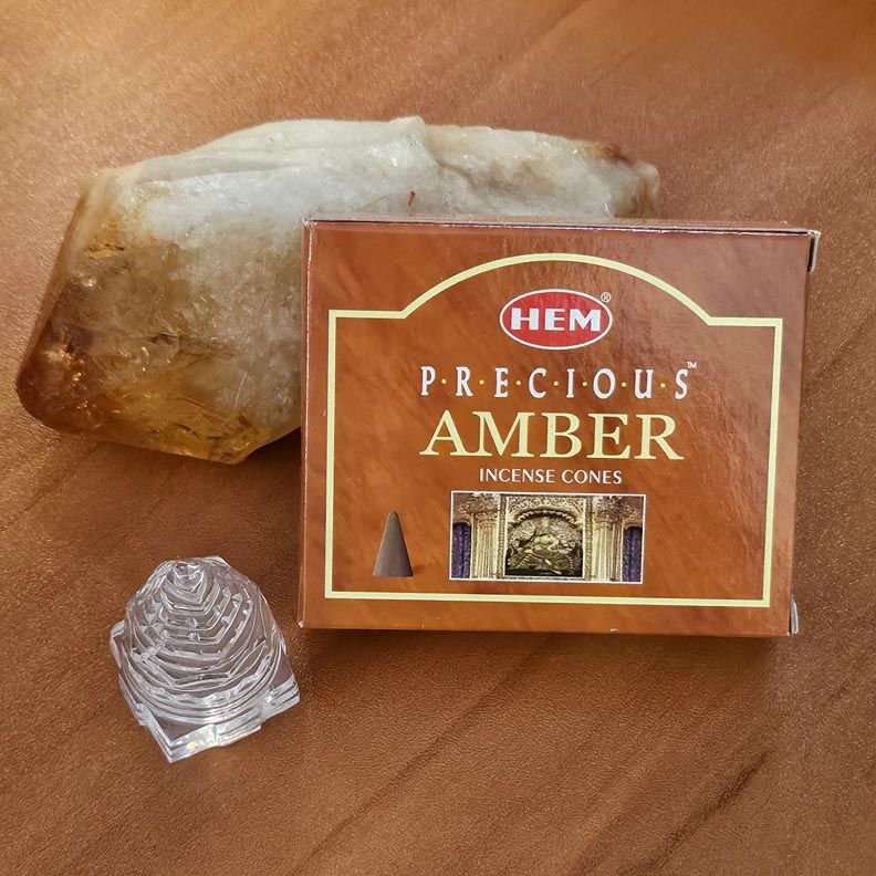 🌿HEM Incense Cones: Amber