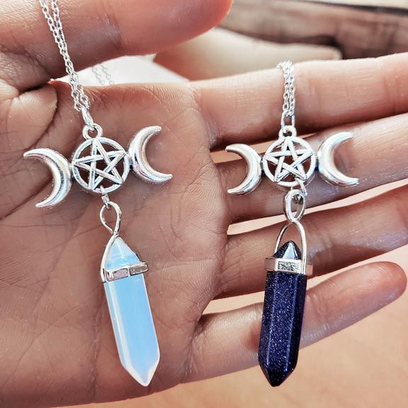 🌓Triple Moon Pendants