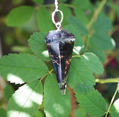 🖤 Orgone Shungite Pendulum