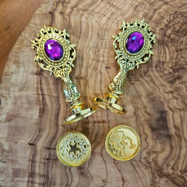 💎Jeweled Wax Seal Stamp Set