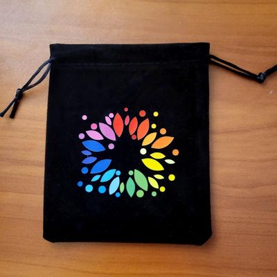 🌈 Chakras Drawstring Pouch