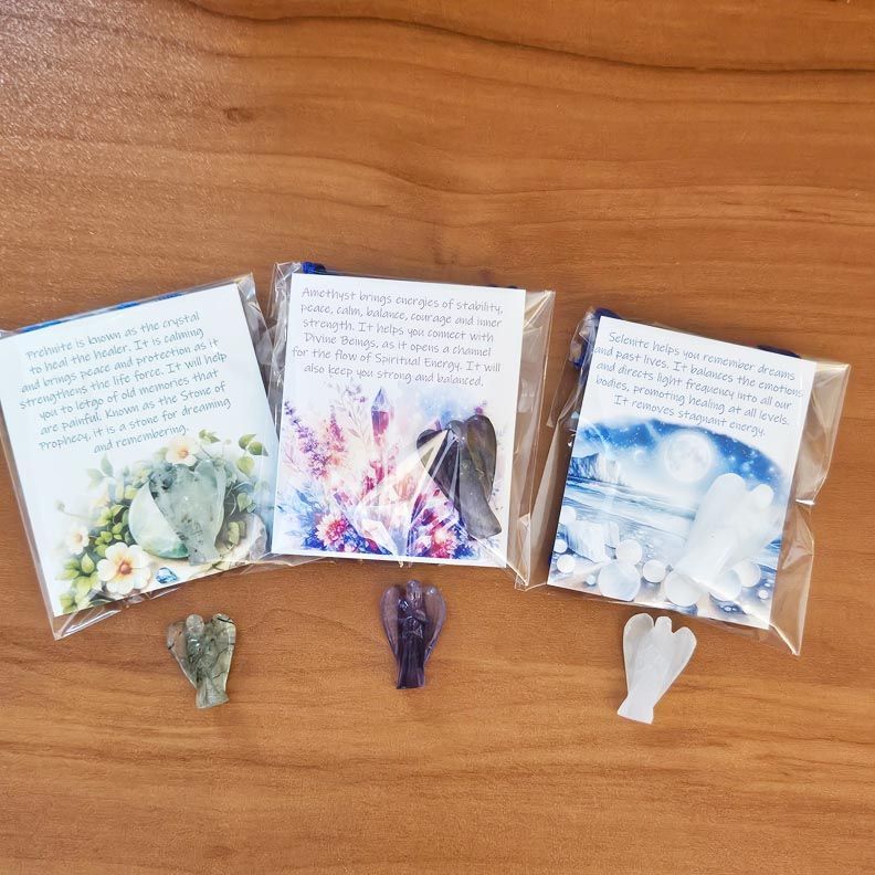 🪽Pocket Gemstone Angels