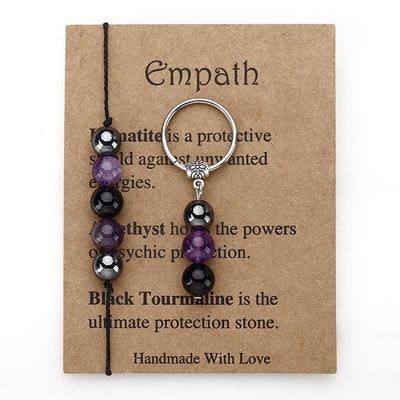 Harmony Duo: Intention Bracelet &amp; Keyring Set