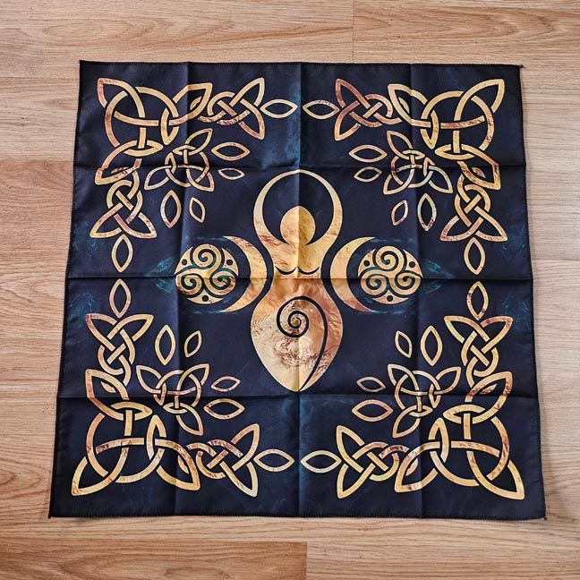 🌀Spiral Goddess Altar Cloth