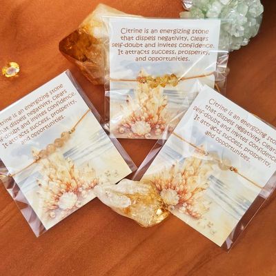 🍋 Citrine Bracelets
