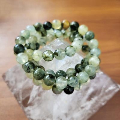 🌿 Prehnite Bracelets
