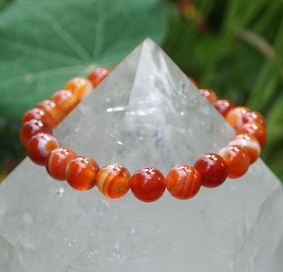 ☀️Carnelian 8mm Bracelet in 8mm