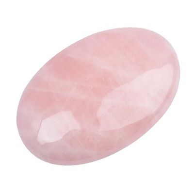 🌺 Rose Quartz Palm Stones