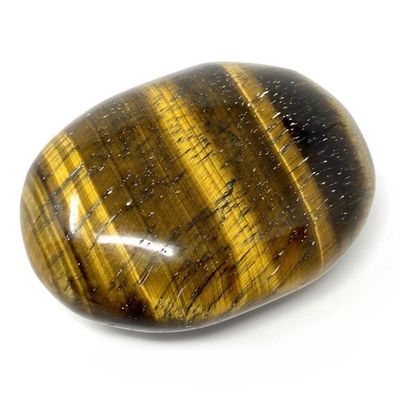 🐅 Tiger Eye Palm Stones