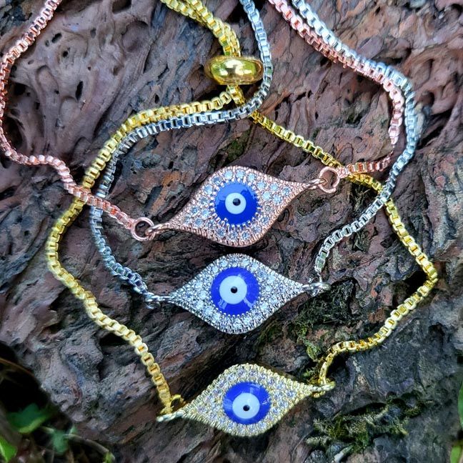 🧿Evil Eye Adjustable bracelets