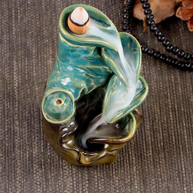 🌬️ Backflow Incense Burners — Sacred Flow Collection