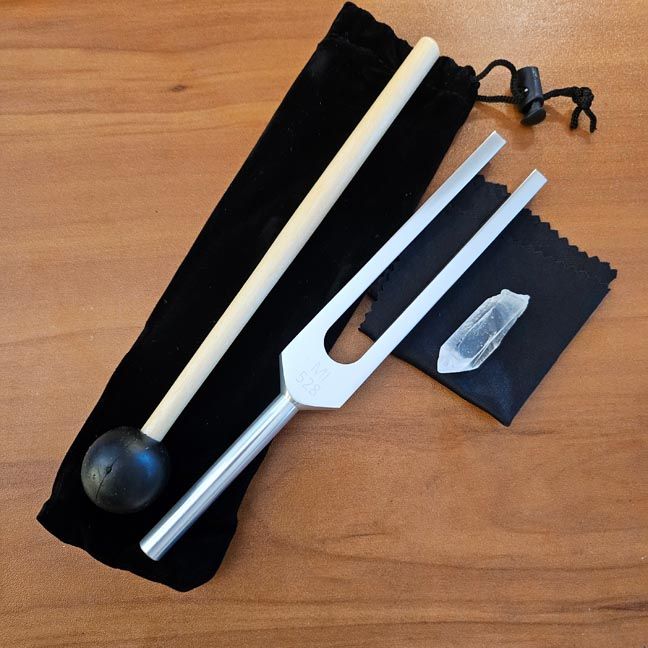 ✨ 528 Hz Solfeggio Tuning Fork
