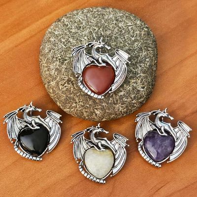 🐉Heartfire Guardian Pendant