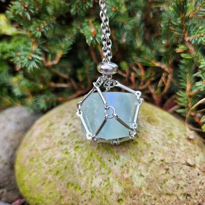 💎Crystal Cage Pendant Necklace