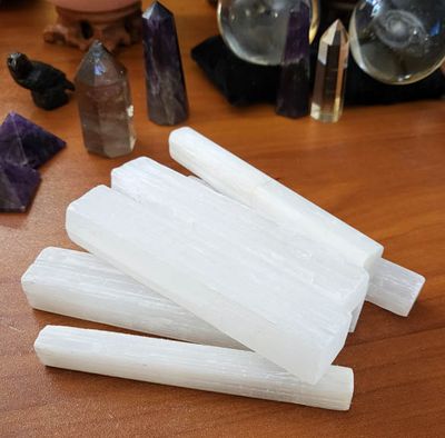 🌙Selenite Wands