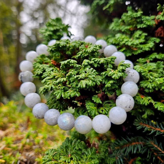 ⚪​ Labradorite Bracelet 8mm beads