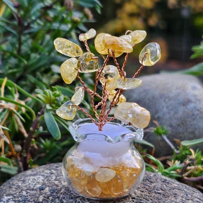 ☀️ Mini Citrine Tree of Radiance