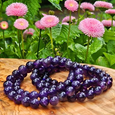 🪻​ Amethyst Bracelet 8mm