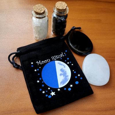 🌙 Moon Ritual Set – Ground &amp; Illuminate