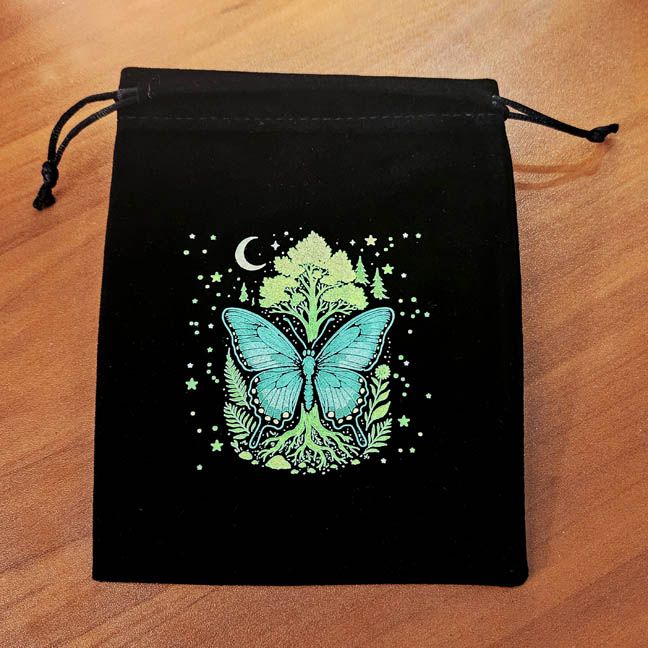 🌳​ Emerald Luna Grove Pouch